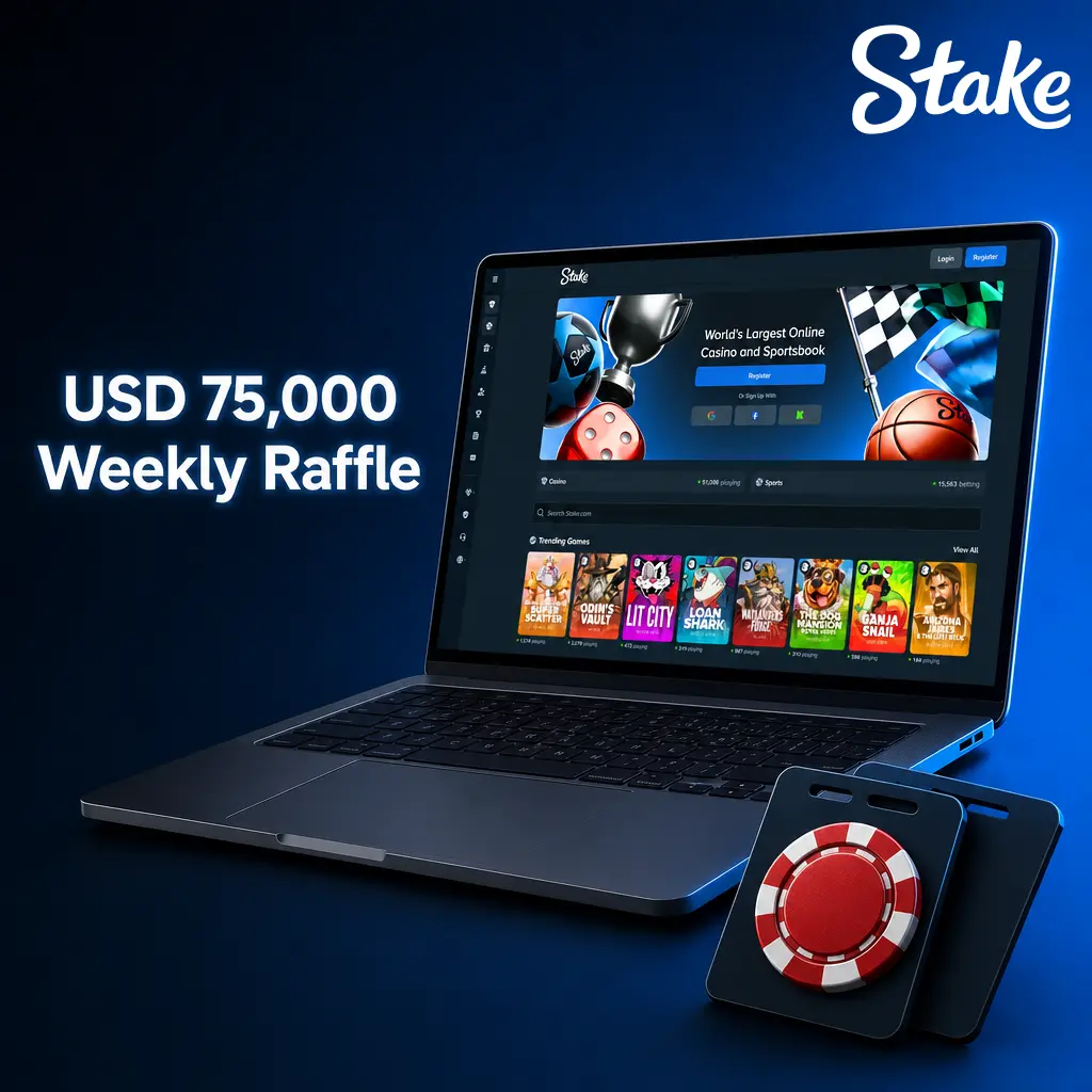 USD 75,000 Weekly Raffle